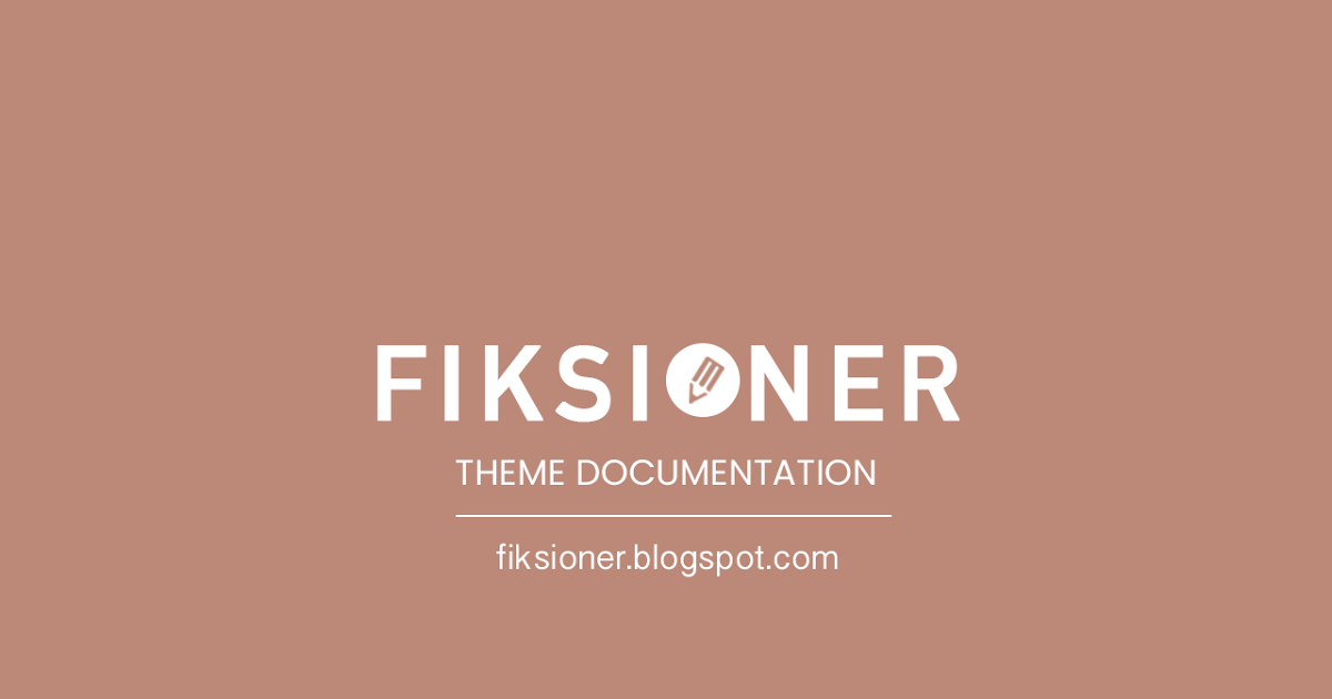Download Fiksioner blogger theme