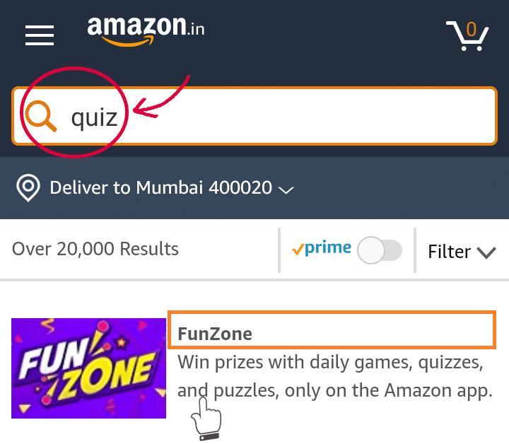 how to play amazon quiz