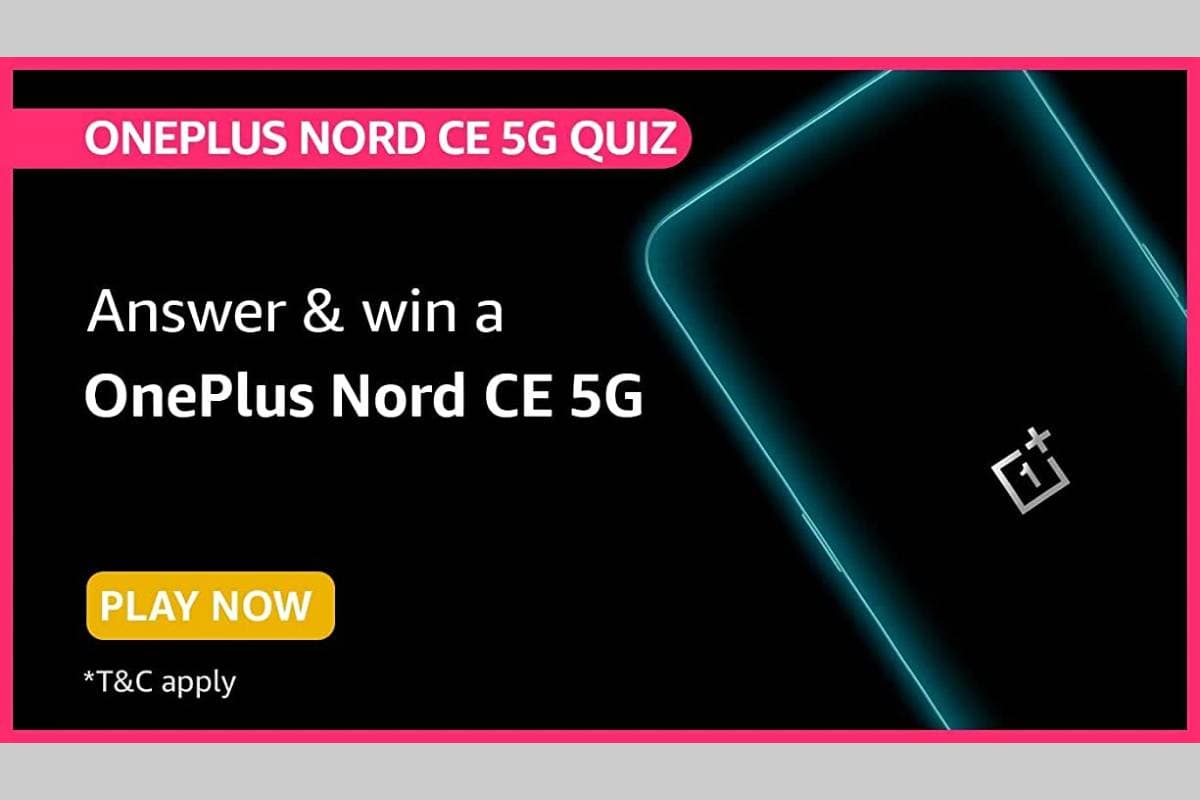 Amazon Oneplus Nord CE 5G Quiz Answers