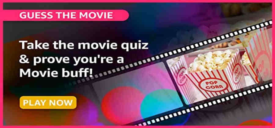 Amazon Guess the Movie Quiz Answers
