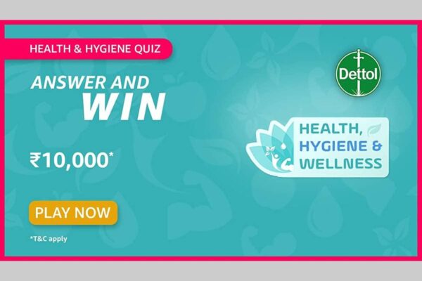 Amazon Health and Hygiene Quiz Answers
