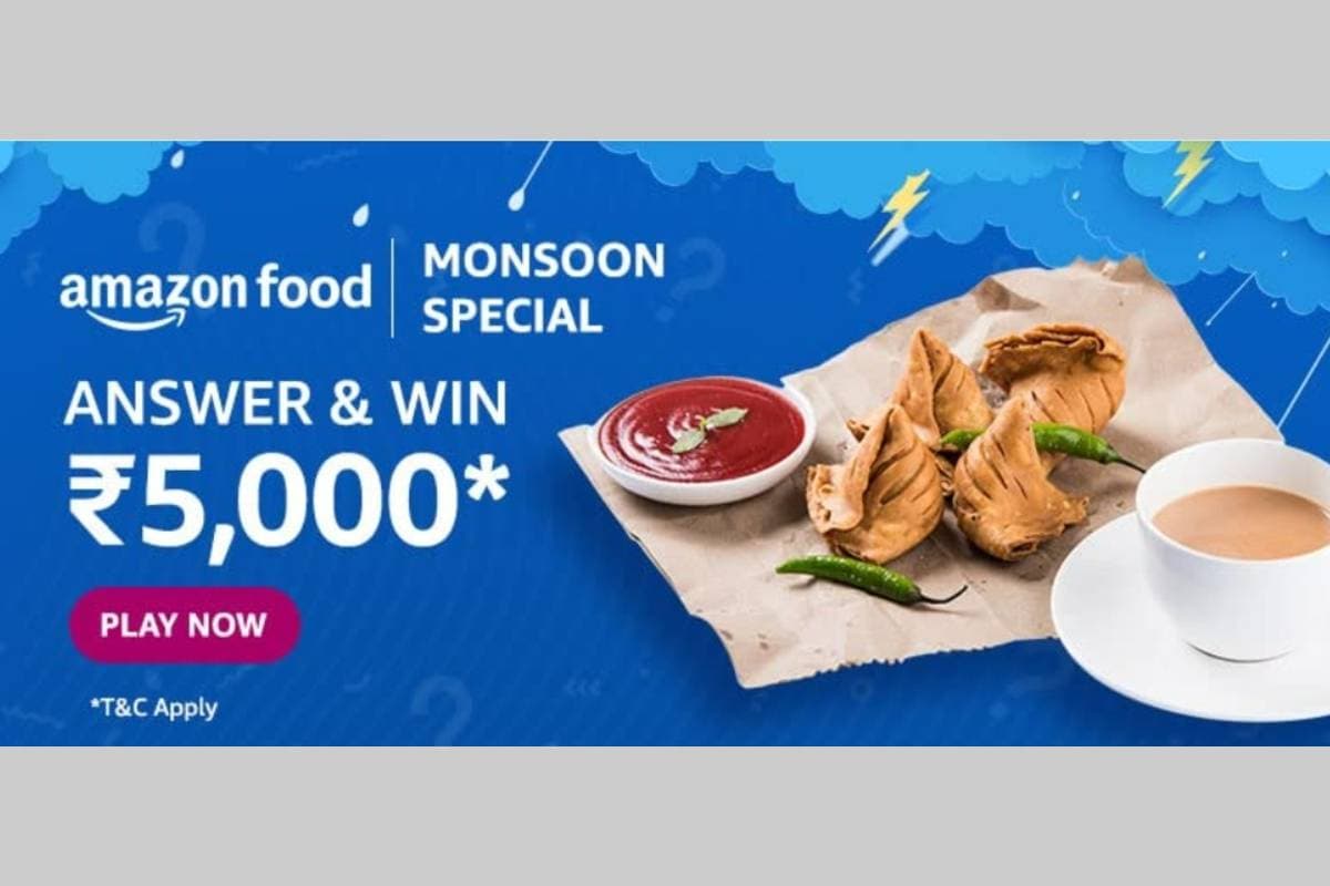 Amazon Food Monsoon Special Quiz