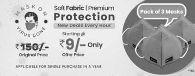 Droom Face Shield Coupon Code