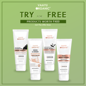Vaayu Organic Free Sample – Shampoo, Facewash For Free