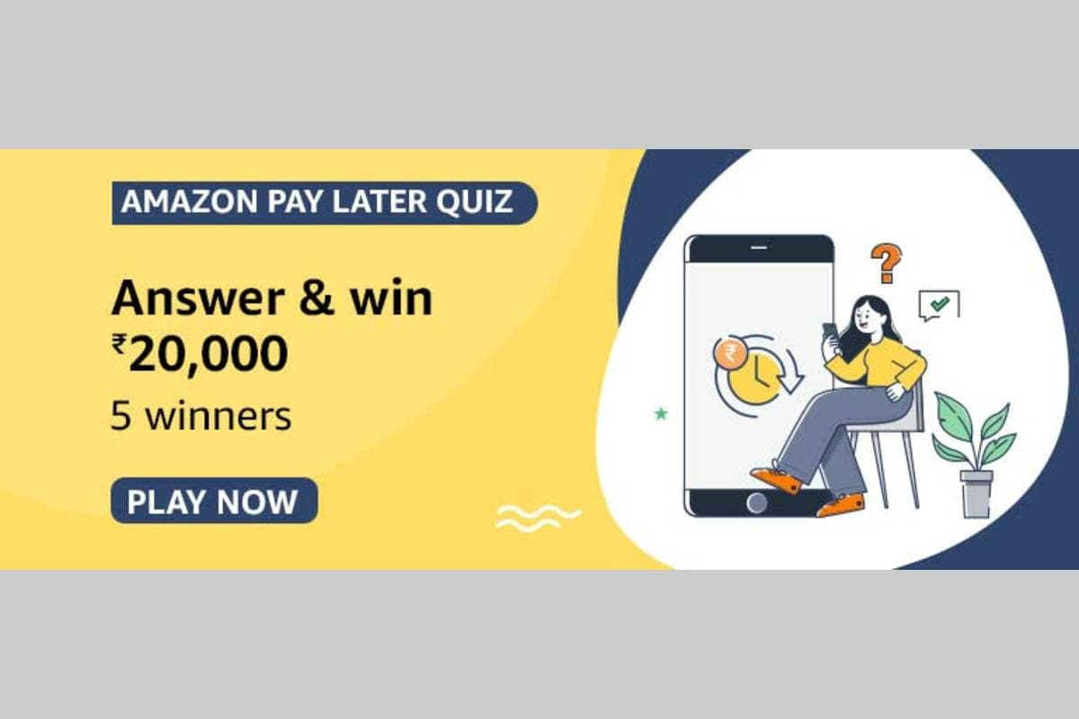 Amazon Pay Later Quiz answers