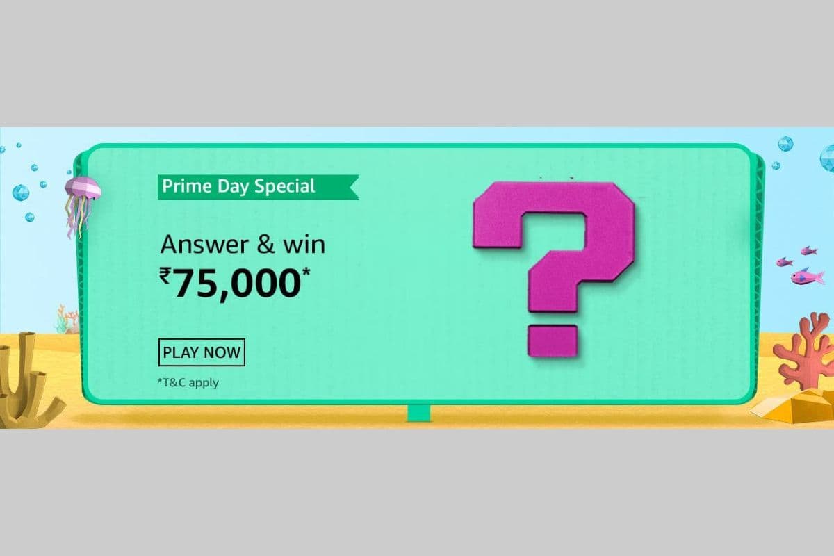 Amazon Prime Day Special Quiz answers