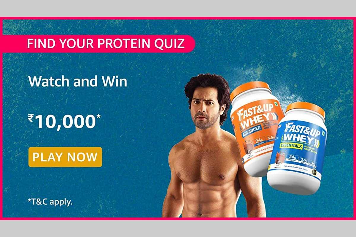 Amazon Find your Protein quiz