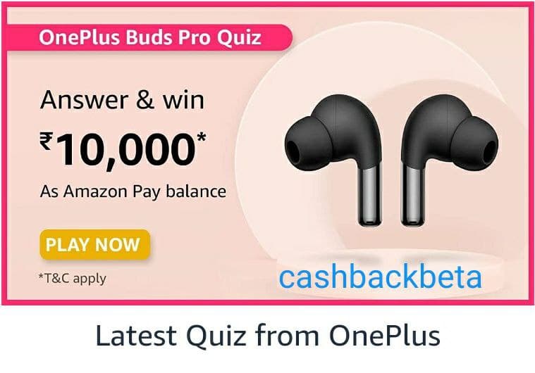 Amazon oneplus buds pro quiz on 6th august for freedom sale in india