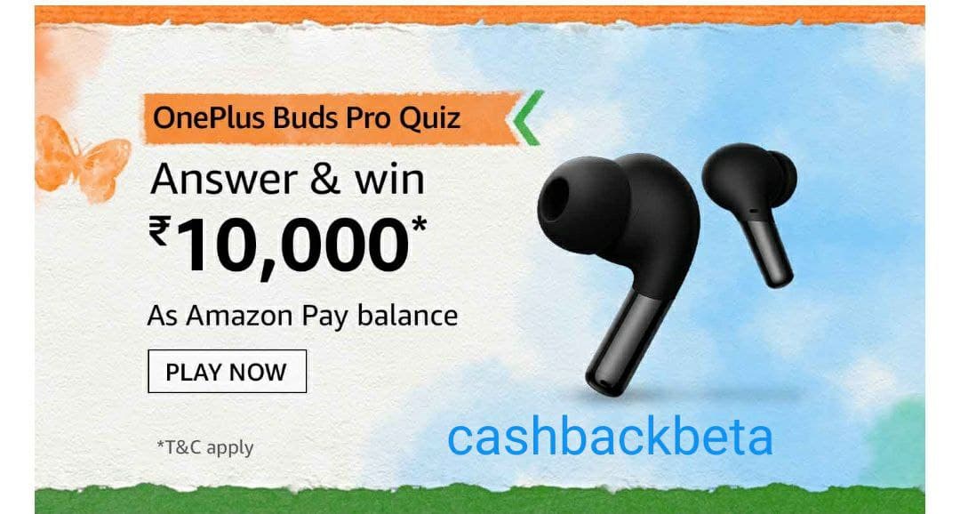 Amazon OnePlus Buds Pro Quiz for Indian Freedom Sale