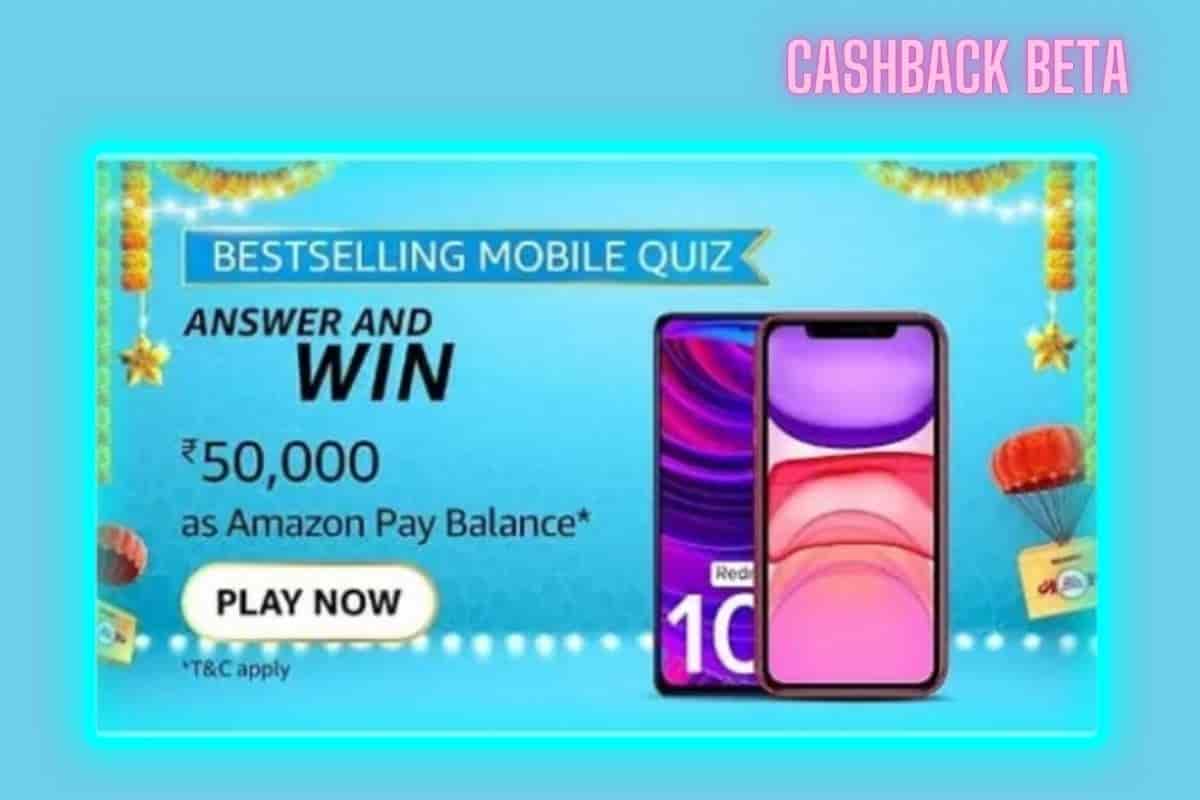 amazon best selling mobile quiz answers