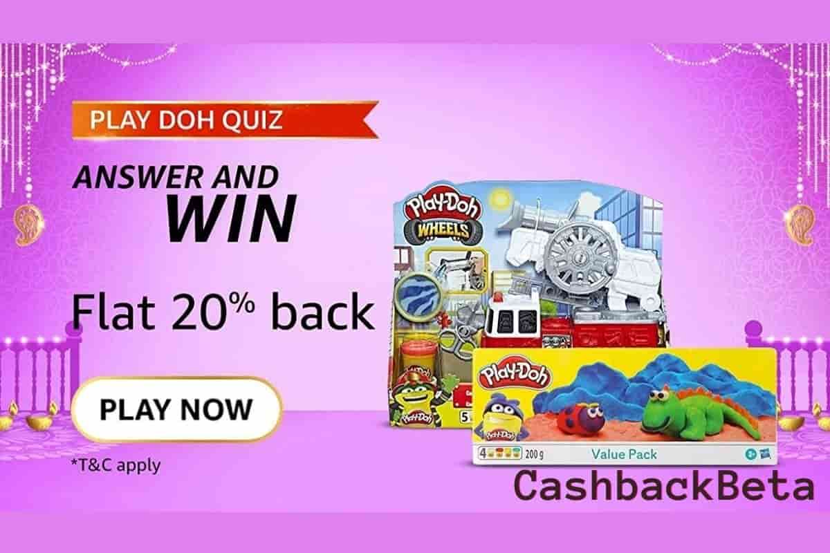Amazon Play Doh Quiz answers