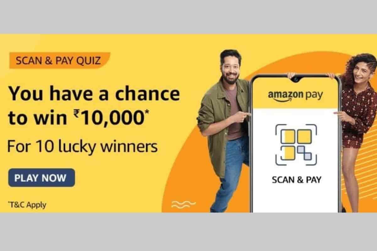 Amazon Pay Scan and Pay Quiz answers