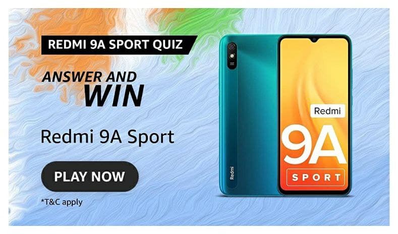 Amazon Redmi 9A Sport Quiz