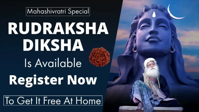 Get FREE Energized Rudraksha Diksha Pack at Home