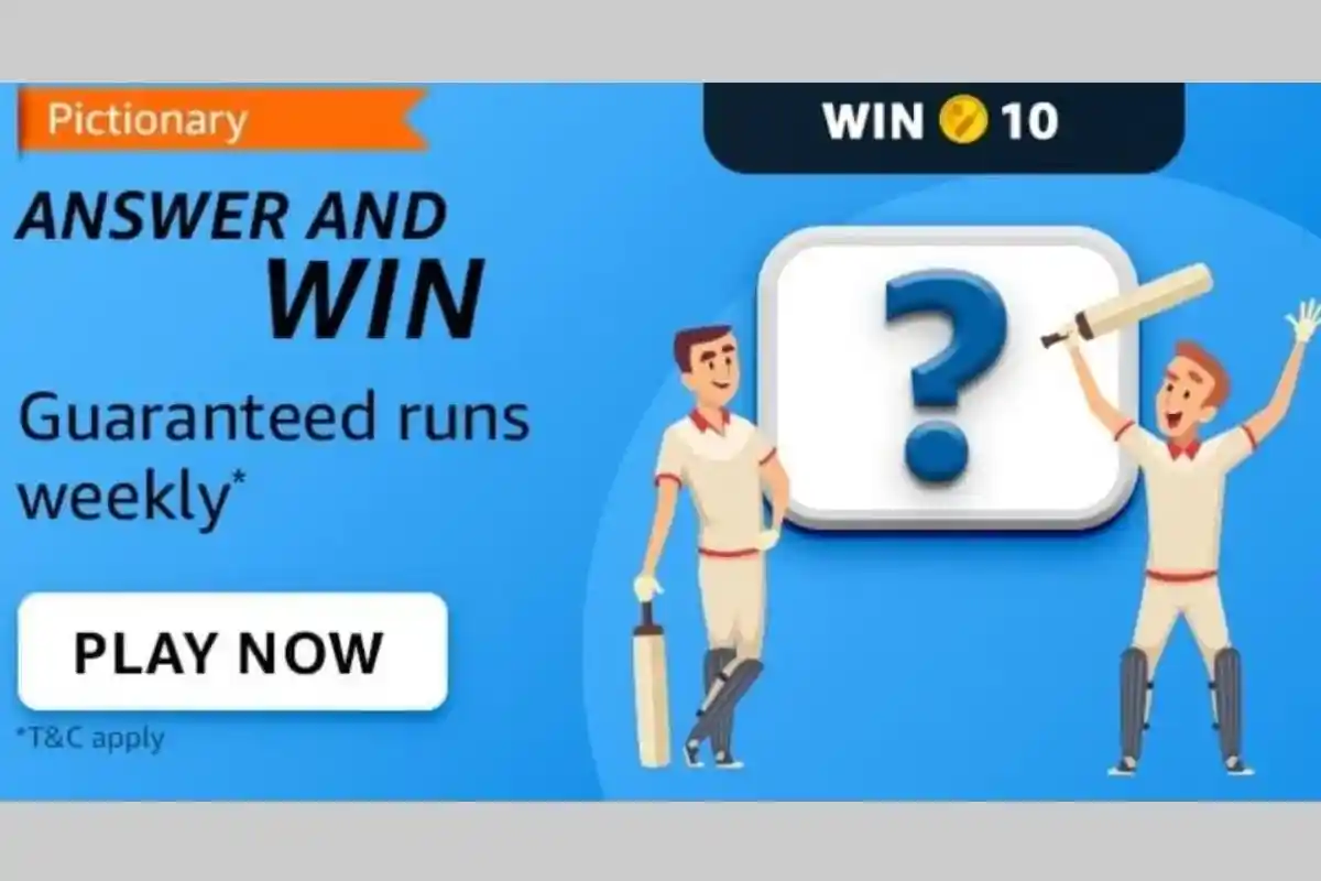 Amazon T20 Cricket Edition Pictionary Quiz answers