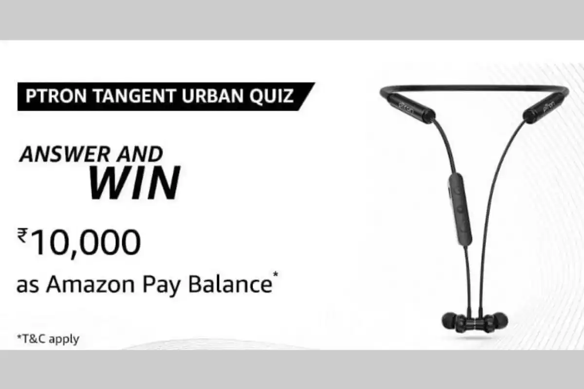 Amazon pTron Tangent Urban Quiz answers