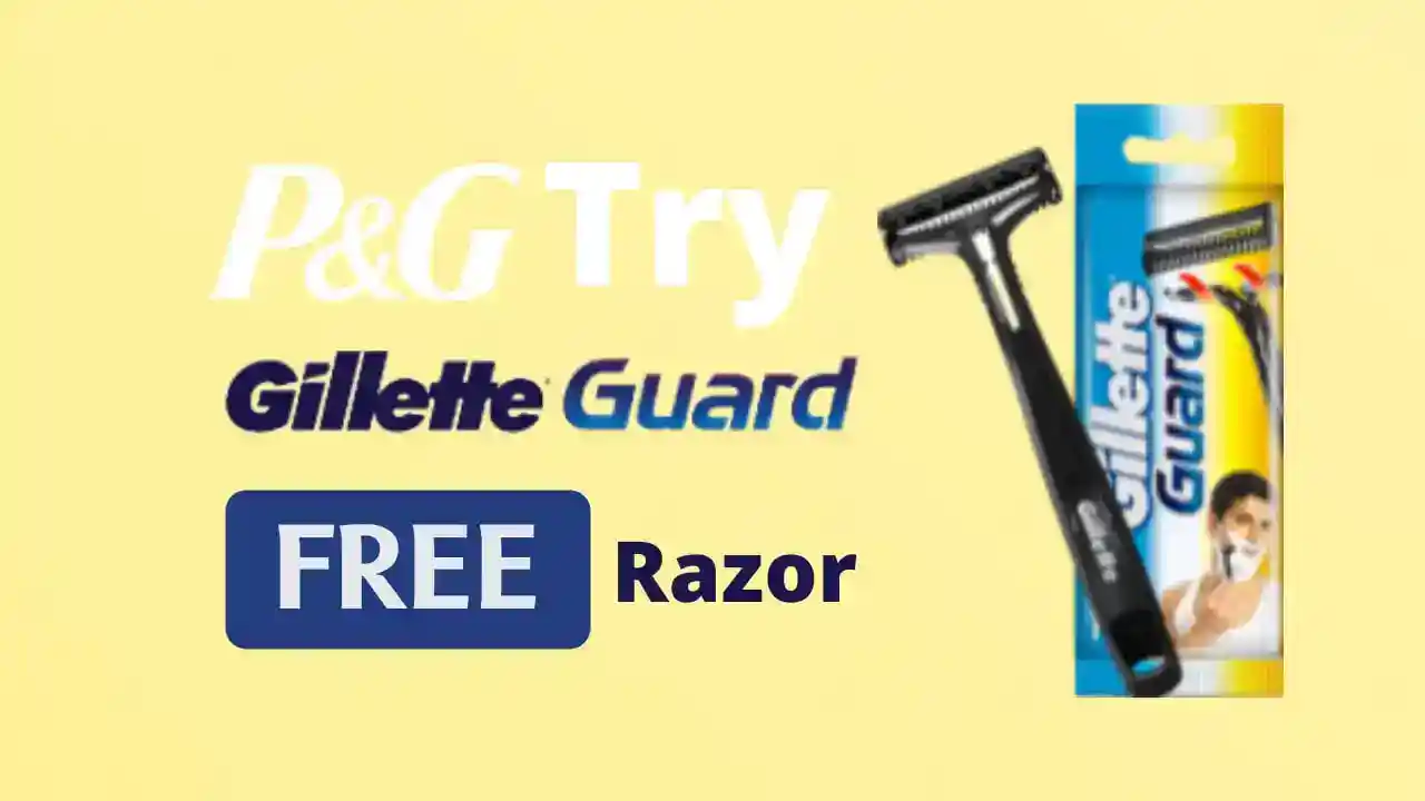 Get Free Gillette Guard From PGTRY