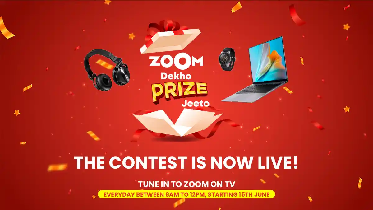 Zoom TV Dekho Prize Jeeto Contest